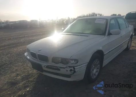2001 BMW 740Il from USA, damaged, VIN WBAGH83451DP20194